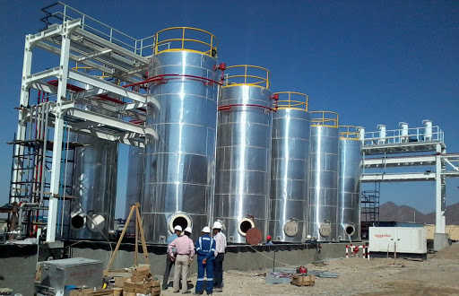 Chemical plant fabrication and erection